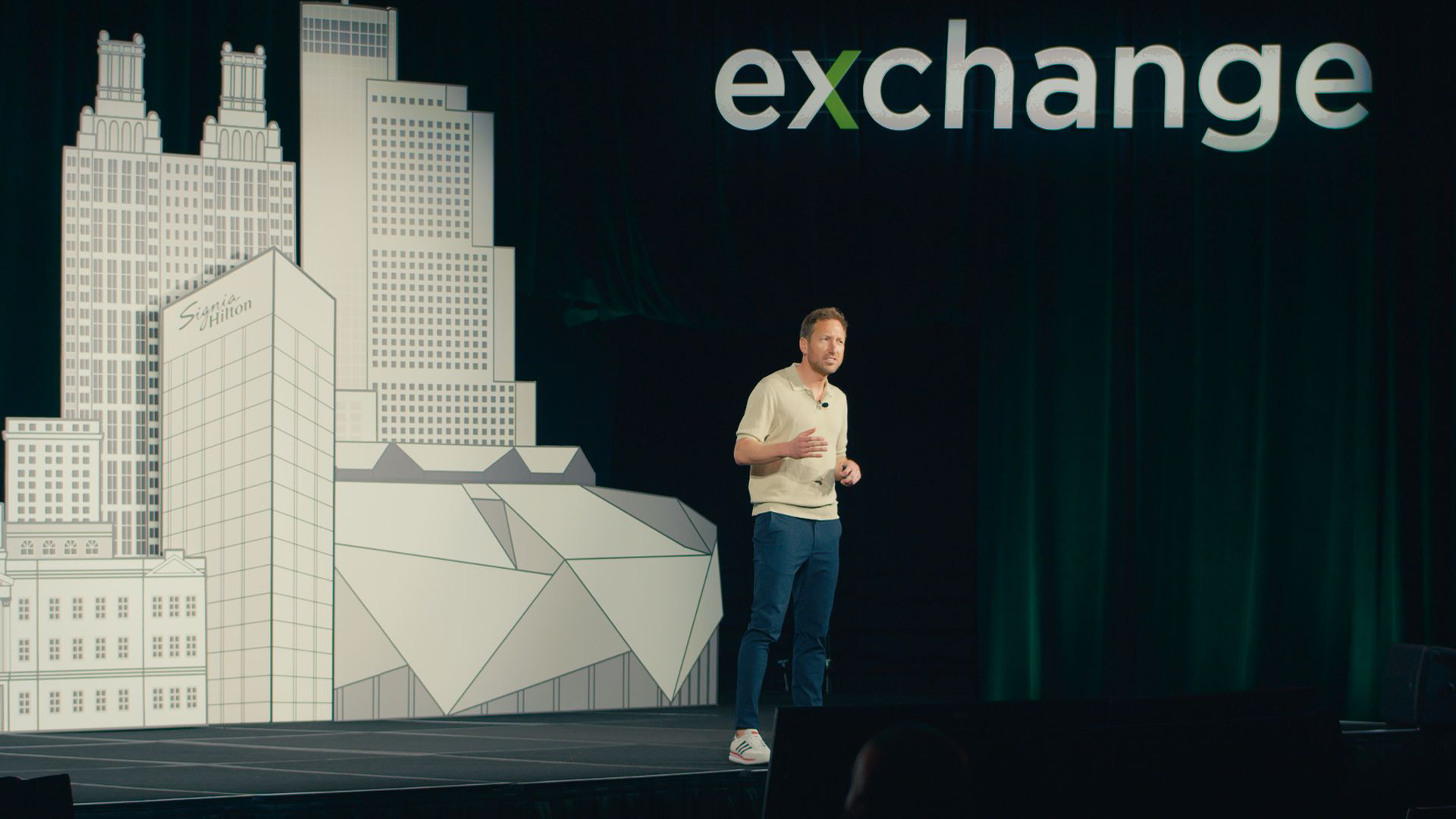 Klaus Wolf, Head of Key Accounts for Vodafone IoT Speaking at the Exchange conference